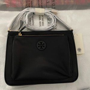 Tory Burch Nylon Swingpack-Black-NWT/orig packaging